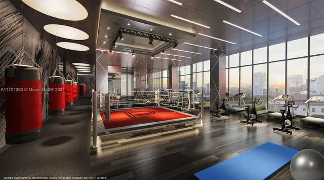 a room with lots of furniture and view of a room