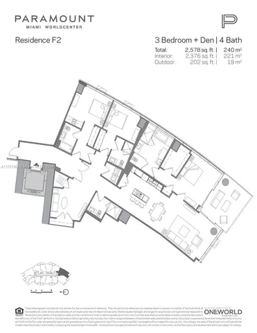 $1,950,000 | 851 Northeast 1st Avenue, Unit 2111, Miami, FL 33132