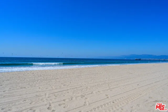 a view of an ocean beach