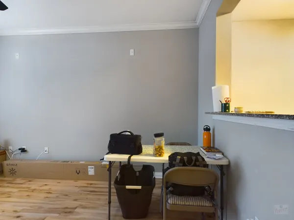 a view of storage and utility room with washer and dryer