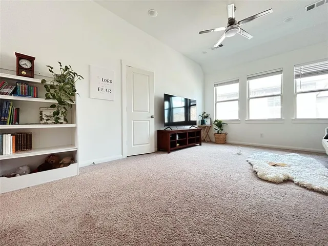 a bed room with a bed and furniture