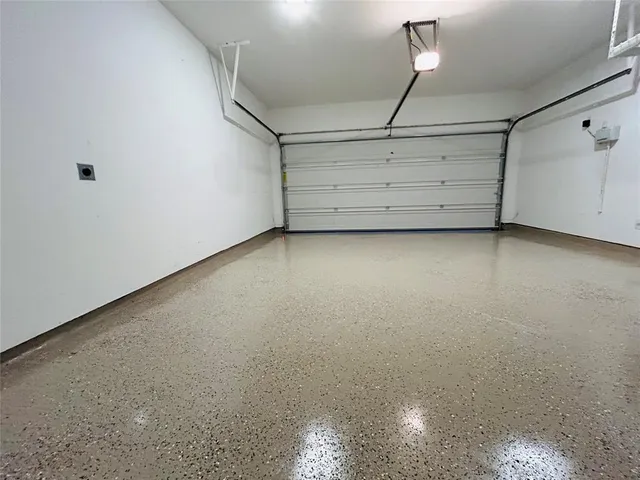 a view of a room with an empty space