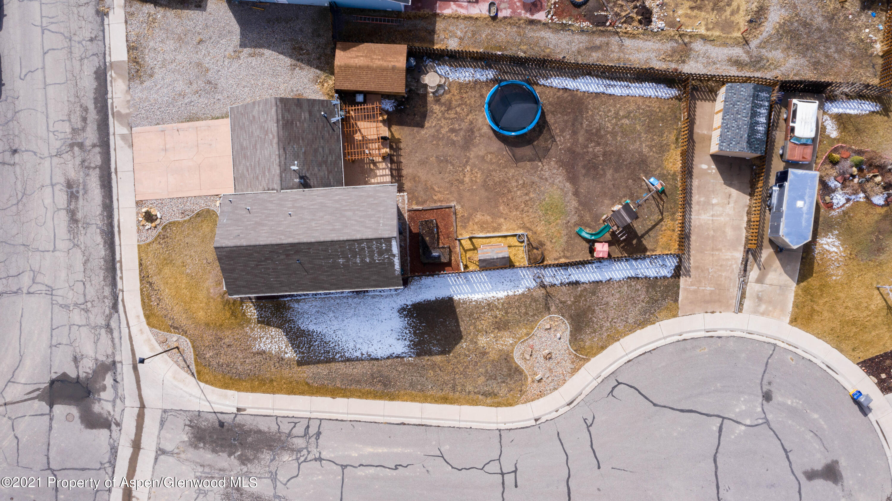 2589 Fairview Heights Court Rifle, CO 81650 - Photo 11 of 12 aerial of lot