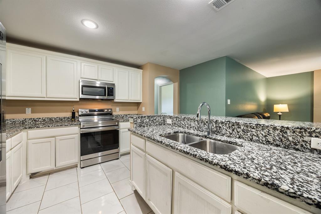 600 St Luke Street Terrell, TX 75160 - Photo 13 of 21 a kitchen with stainless steel appliances granite countertop a sink and a stove