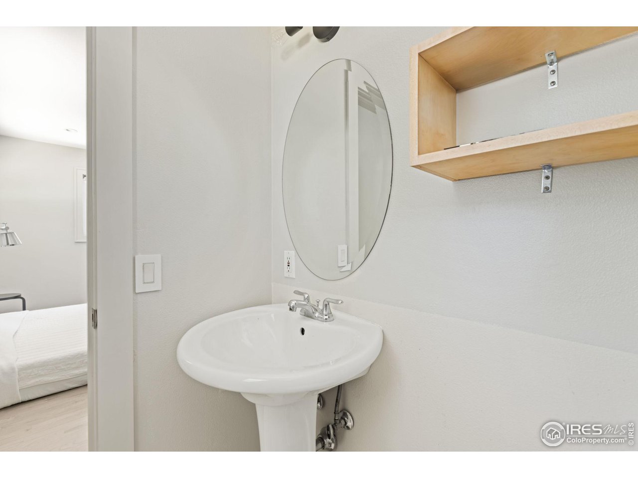 7705 Baseline Road Boulder, CO 80303 - Photo 18 of 40 a bathroom with a sink and a mirror