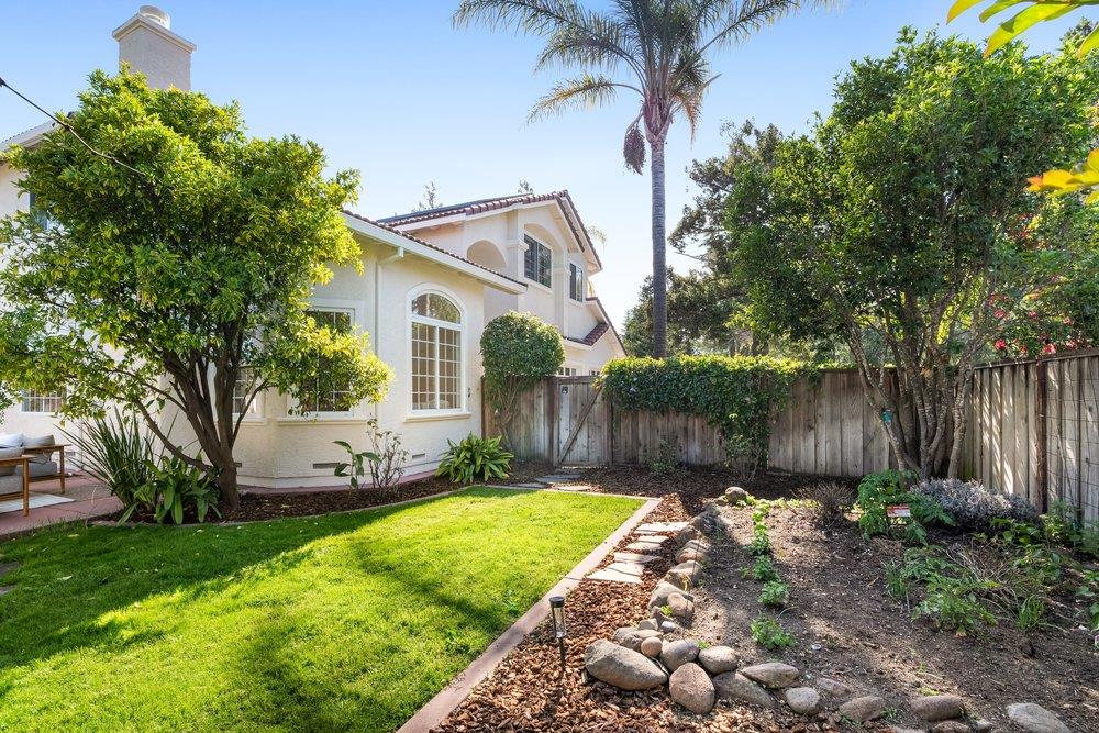 10496 South Stelling Road Cupertino, CA 95014 - Photo 47 of 54 a view of a yard with a house and a large tree