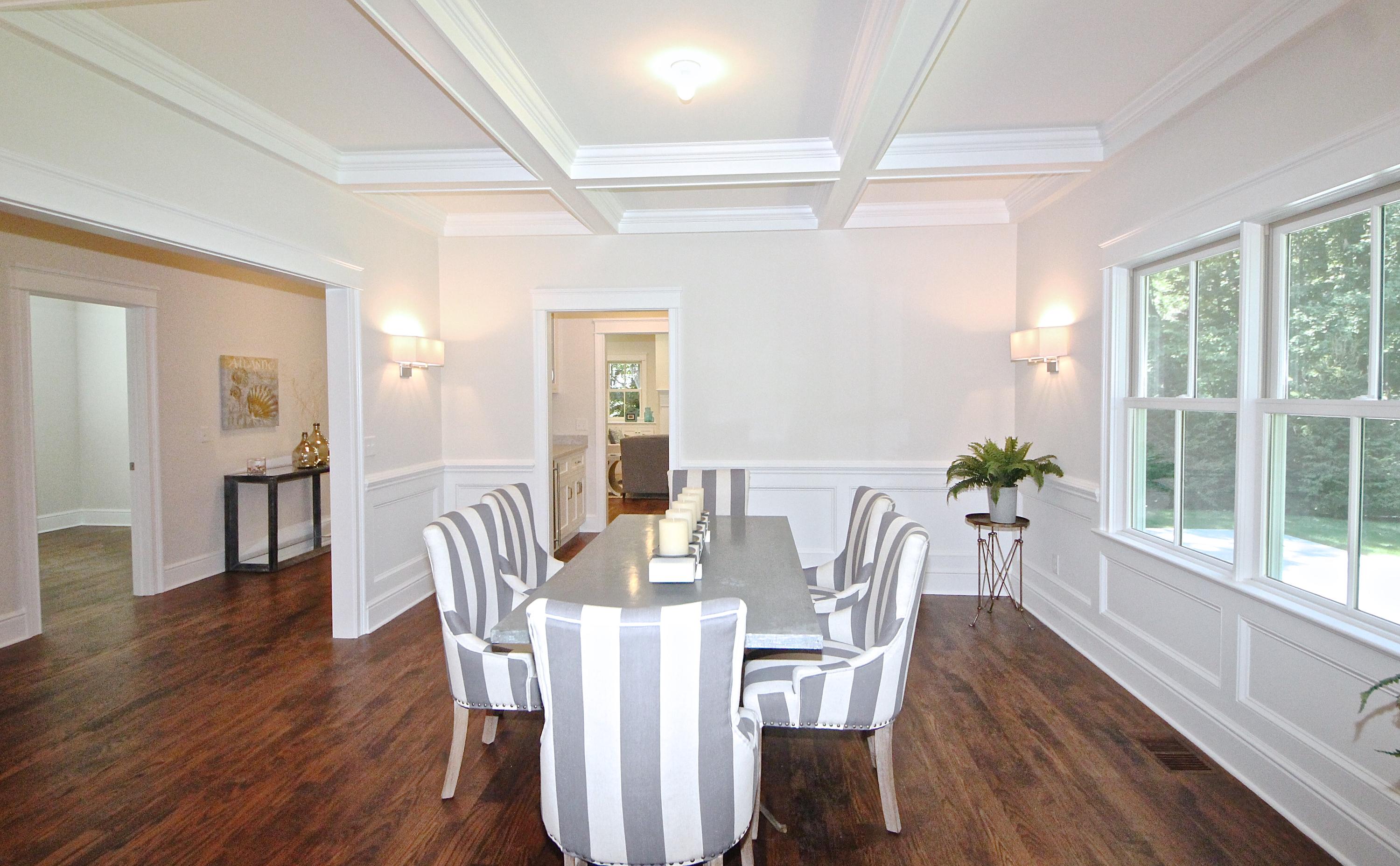 38 Old Parish Road Darien, CT 06820 - Photo 5 of 31 a view of a dining room with furniture window and wooden floor