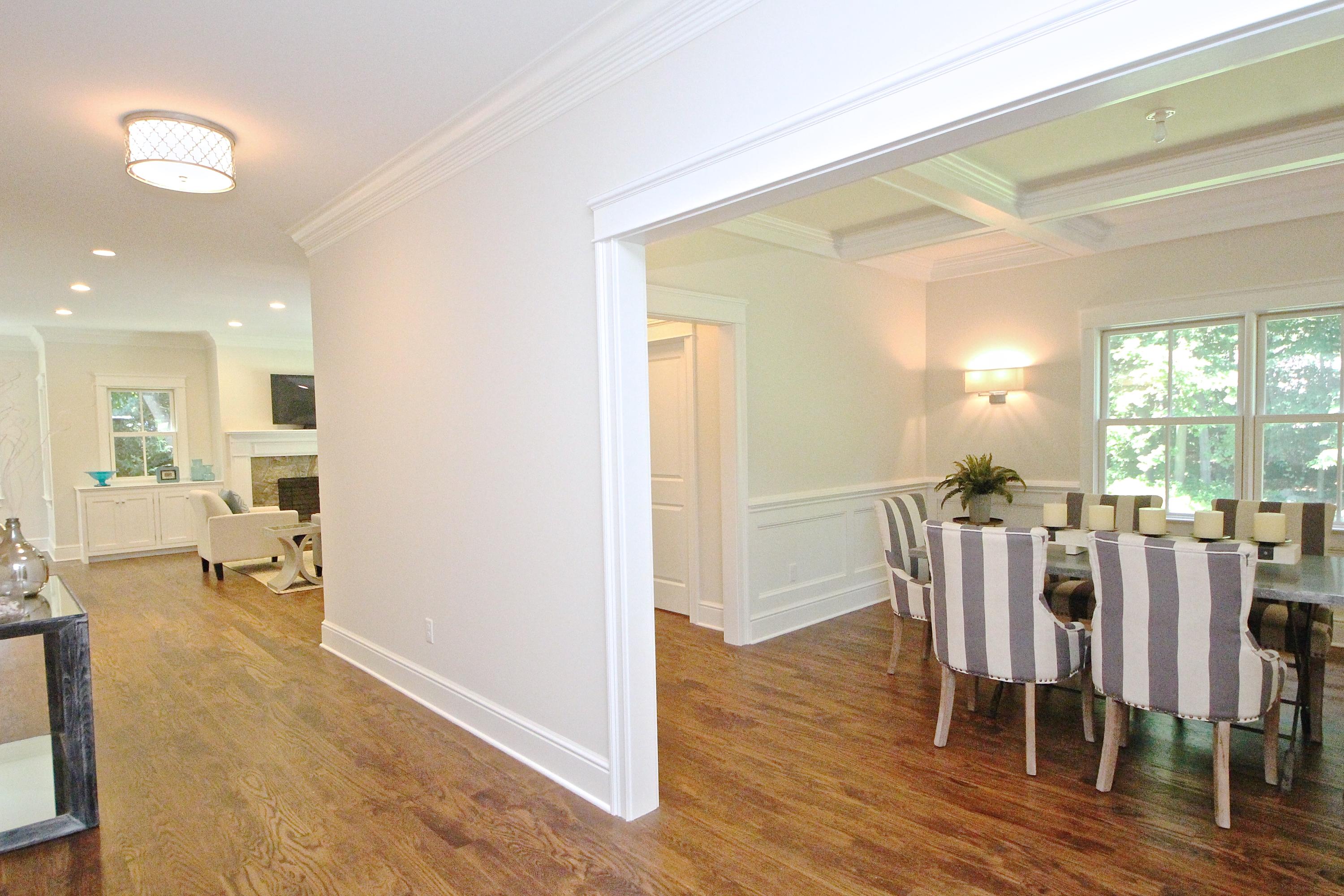38 Old Parish Road Darien, CT 06820 - Photo 7 of 31 a view of a dining room with furniture and wooden floor