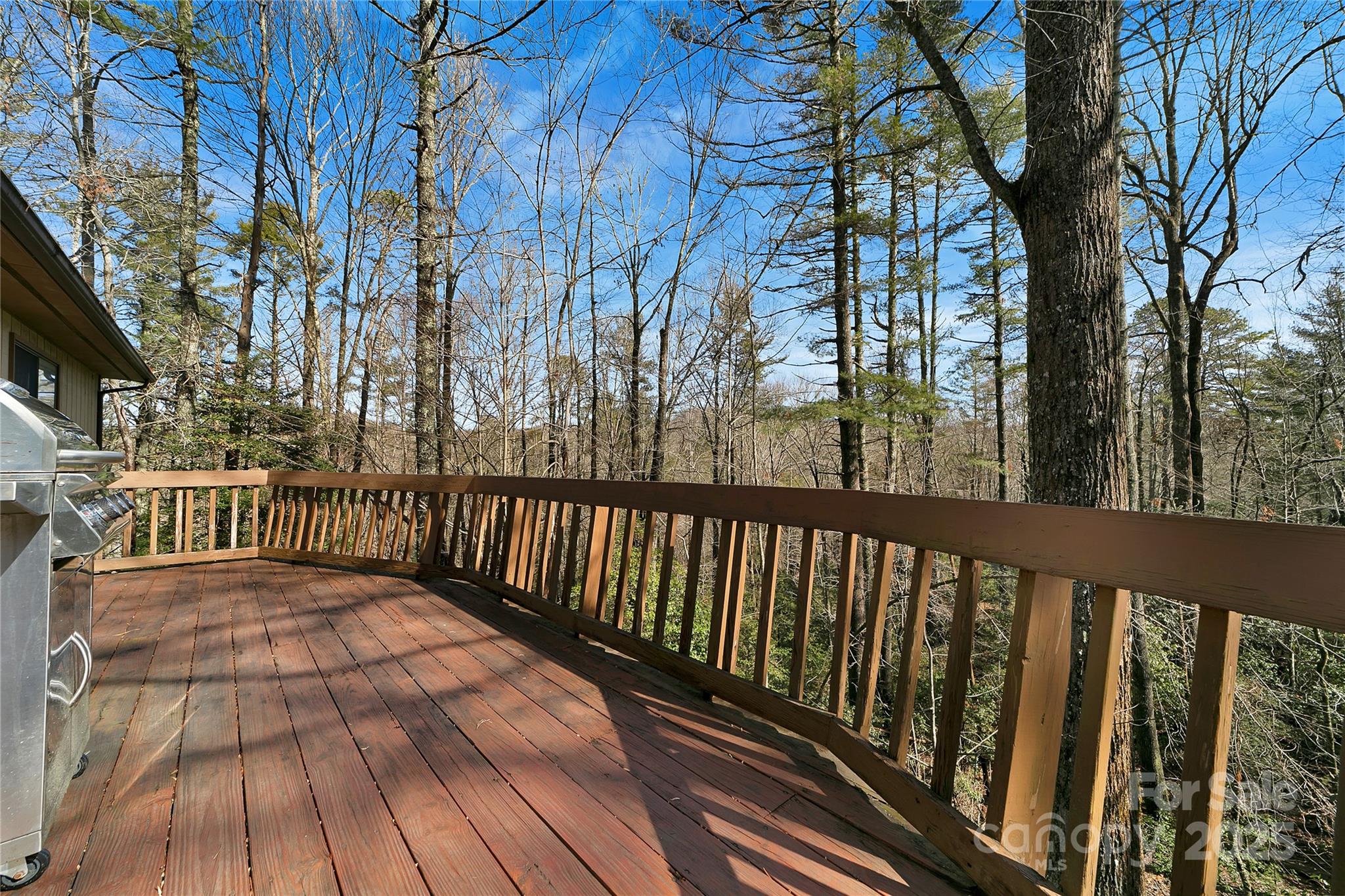 177 Walelu Court Brevard, NC 28712 - Photo 23 of 26 a balcony with wooden floor and fence