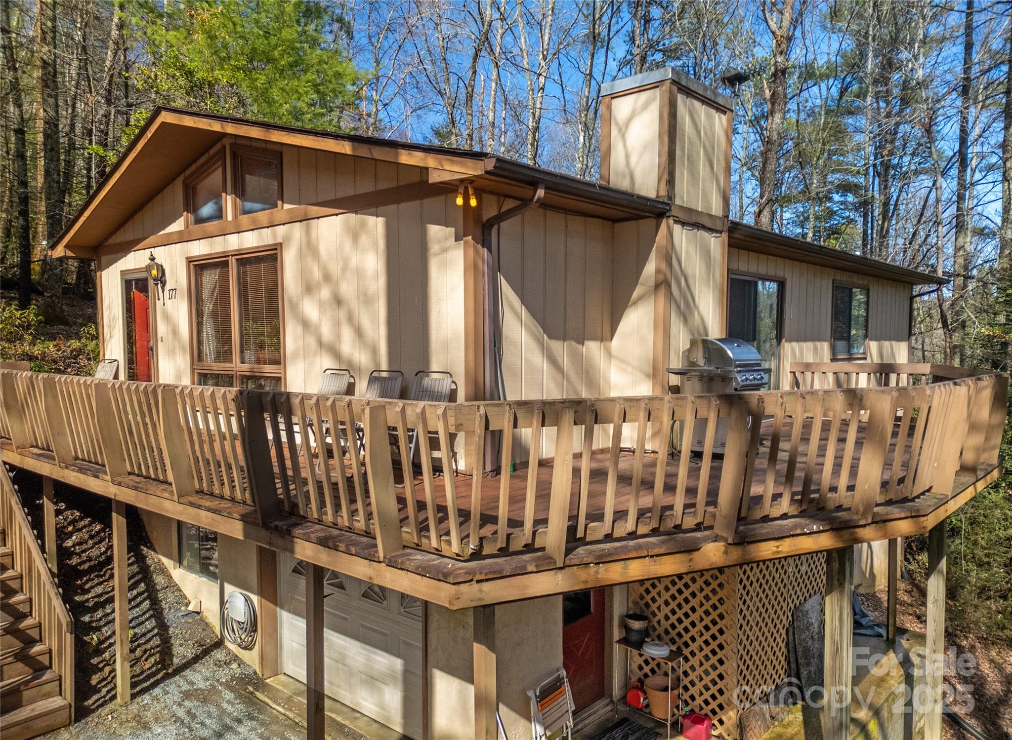 177 Walelu Court Brevard, NC 28712 - Photo 24 of 26 a view of house with a roof deck