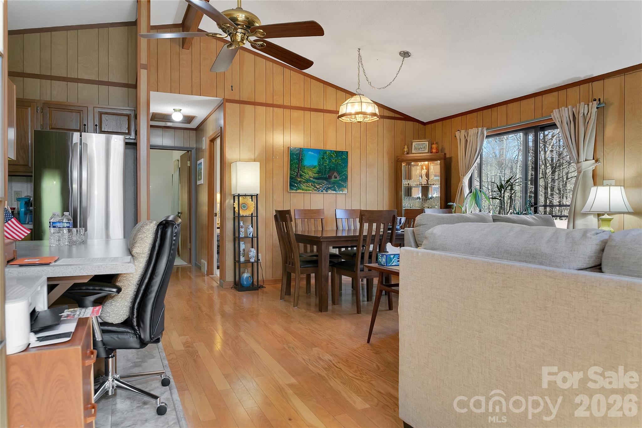 177 Walelu Court Brevard, NC 28712 - Photo 5 of 26 a view of a dining room with furniture window and outside view