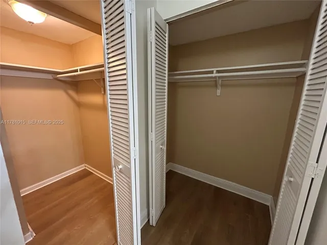 a view of closet