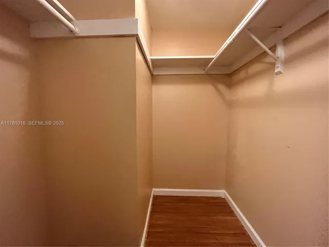 a view of a small space