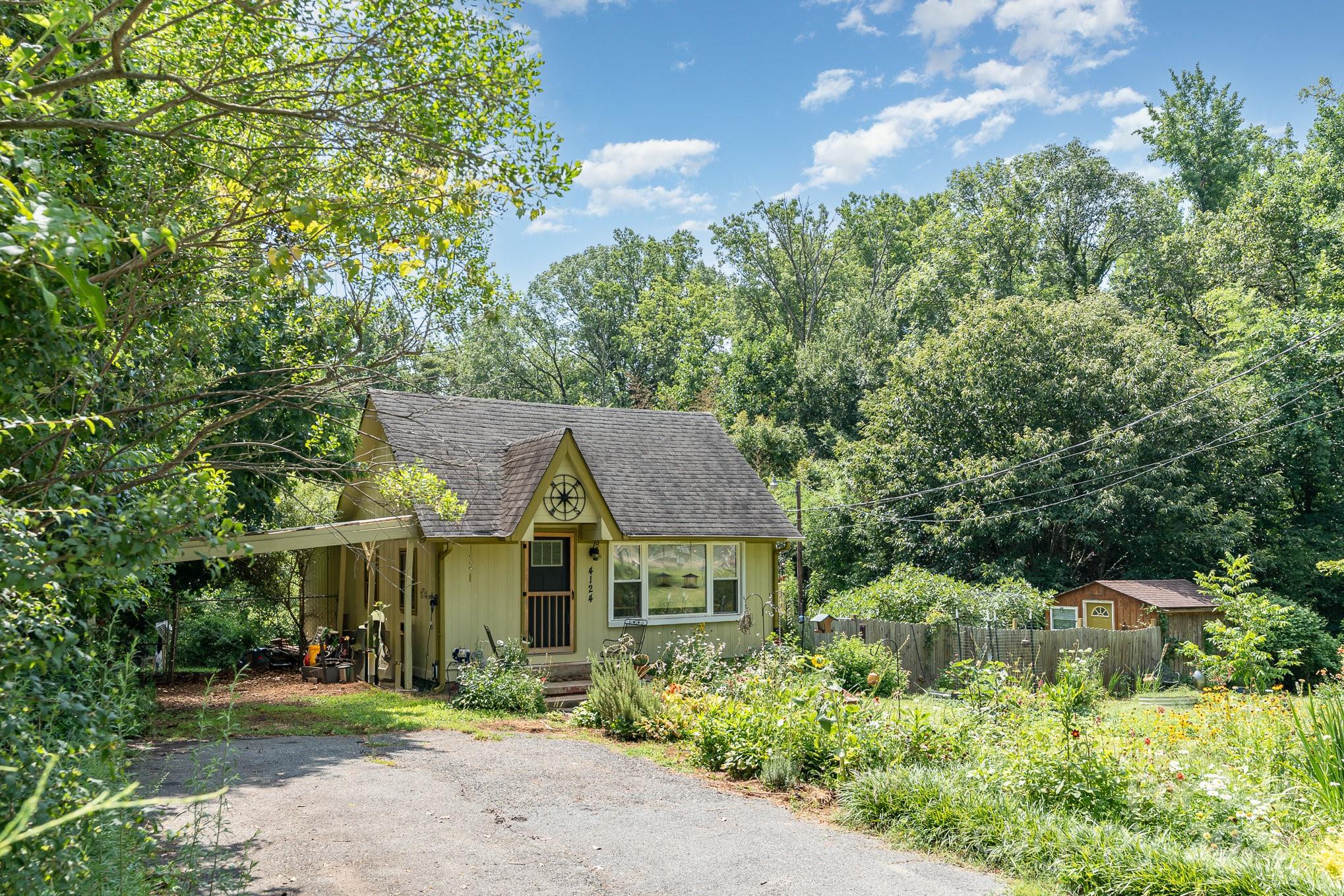 4124 Oakwood Road Charlotte, NC 28269 - Photo 2 of 20 a view of house with yard and green space