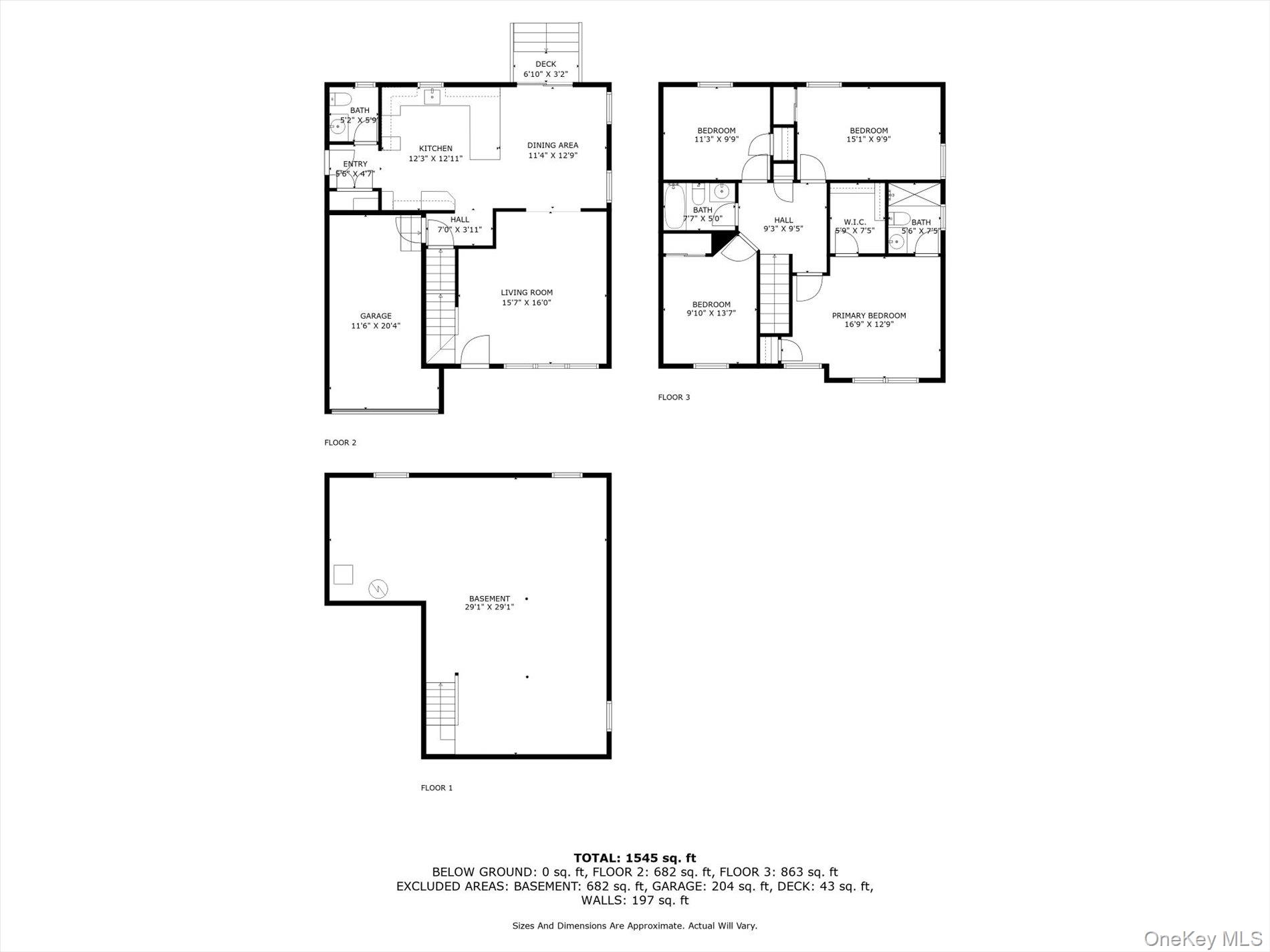 2 Gail-grace Court Copiague, NY 11726 - Photo 27 of 27 View of floor plan / room layout