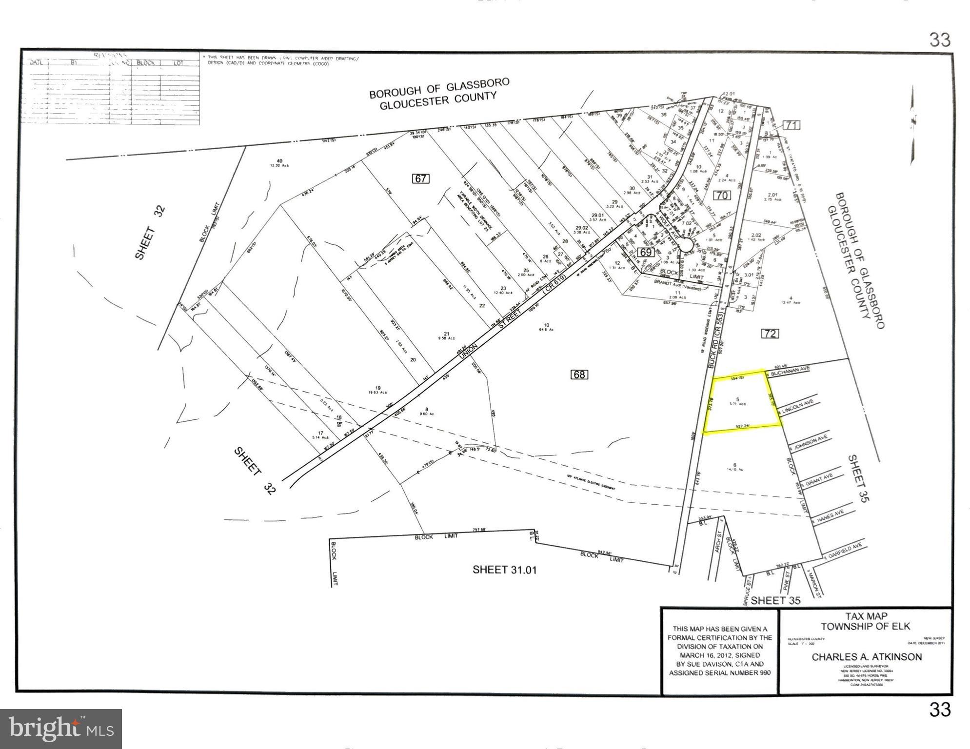 0 Fillmore Avenue Glassboro, NJ 08028 - Photo 16 of 16 a black and white photo of a painting
