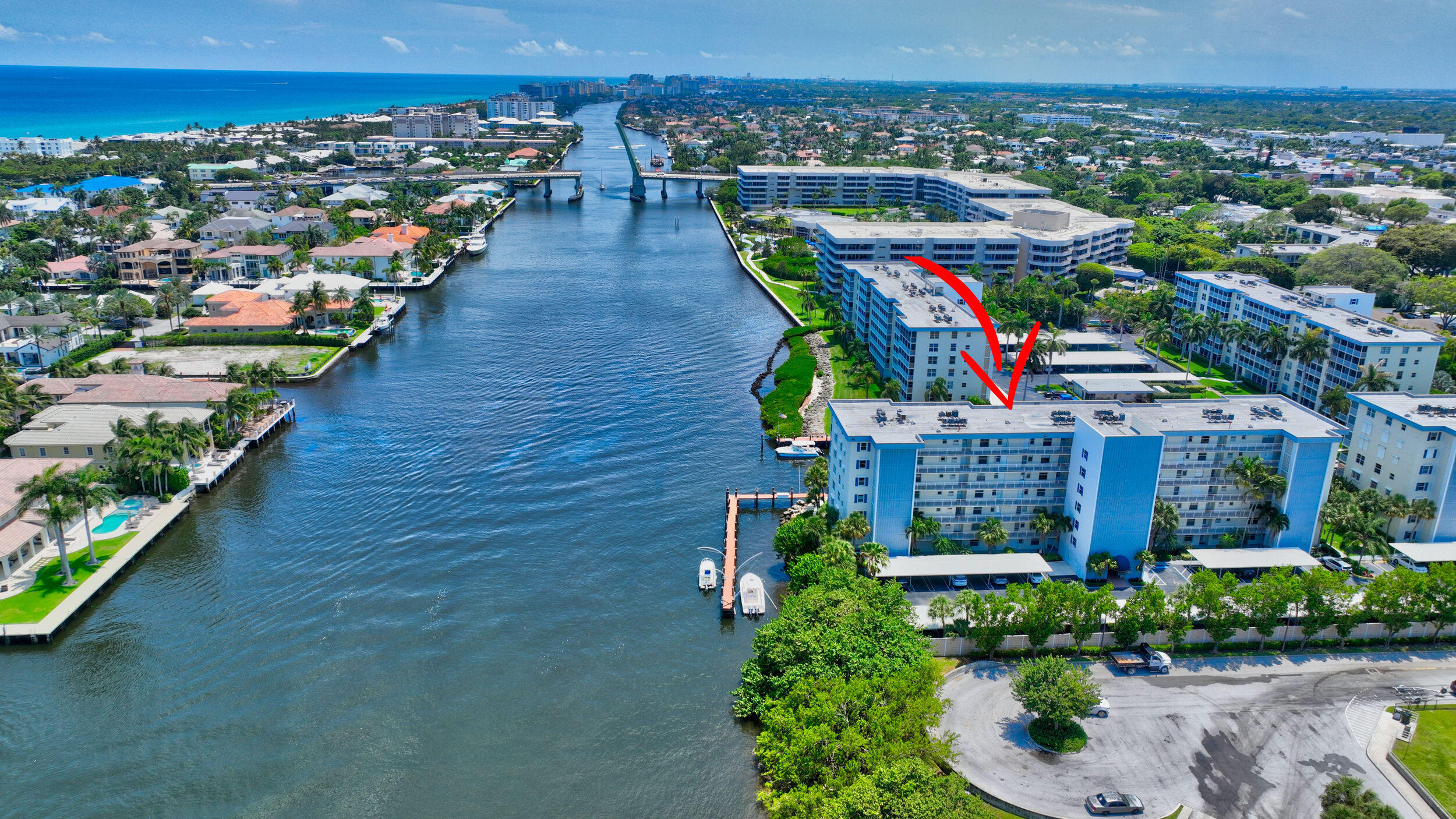 1 Harbourside Drive, Unit 3603 Delray Beach, FL 33483 - Photo 49 of 67 an aerial view of multiple house