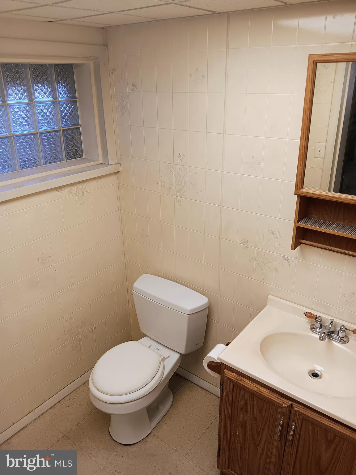 4905 Briarclift Road Baltimore, MD 21229 - Photo 41 of 41 a bathroom with a toilet a sink and mirror