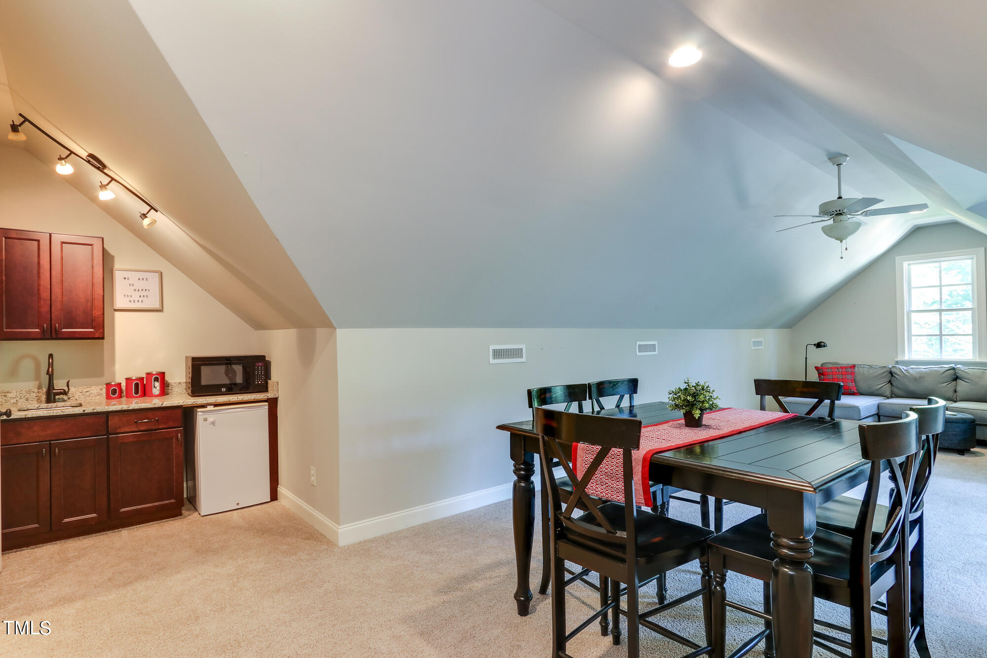 6909 Bartons Bend Way Raleigh, NC 27614 - Photo 22 of 80 2nd Floor Bonus or Rec Room With Wet Bar And Frig