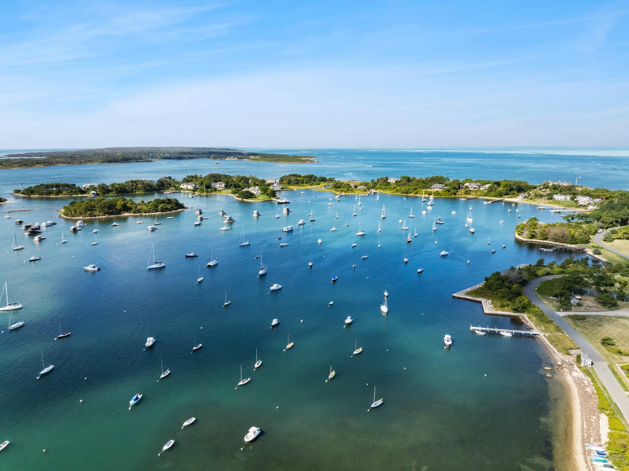 5 Park Road Woods Hole, MA 02543 - Photo 42 of 45 a view of a lake with outdoor space