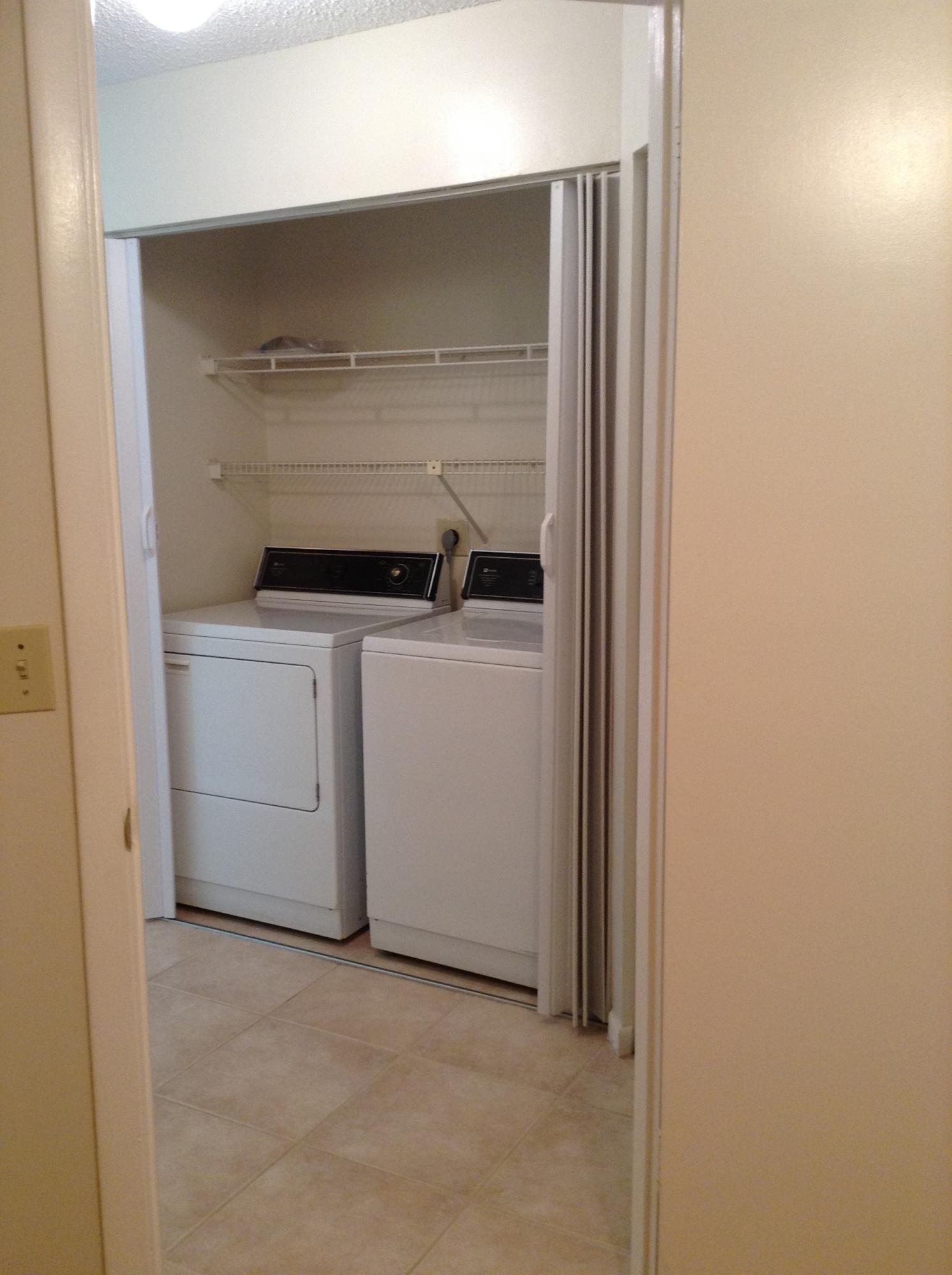 6392 Boca Circle, Unit 6392 Boca Raton, FL 33433 - Photo 16 of 20 Laundry Closet