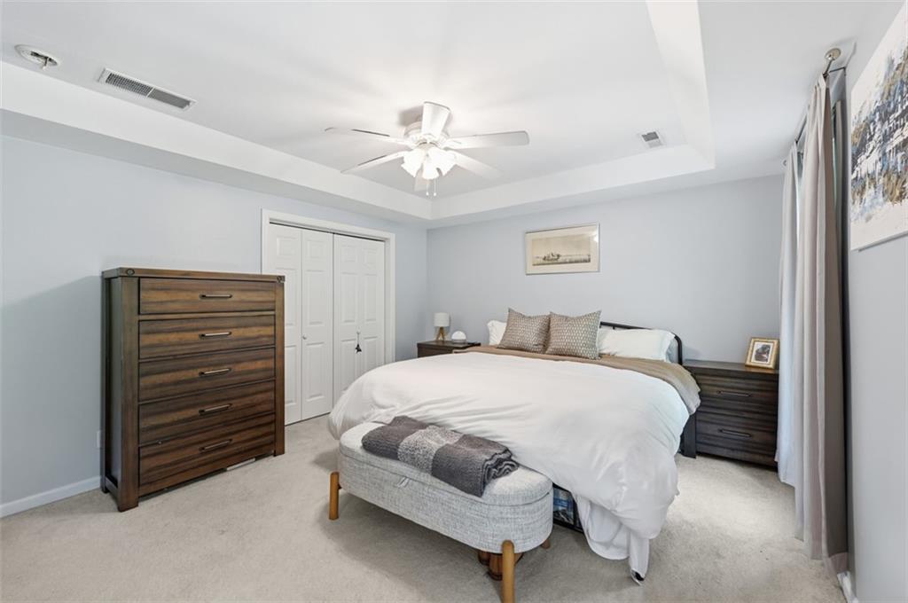 1800 McMillan Road Pittsburgh, PA 15241 - Photo 26 of 48 Stunning Primary Bedroom with tray ceiling