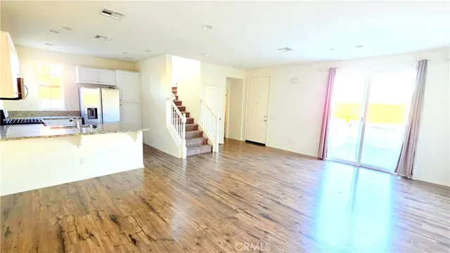 a view of a living room