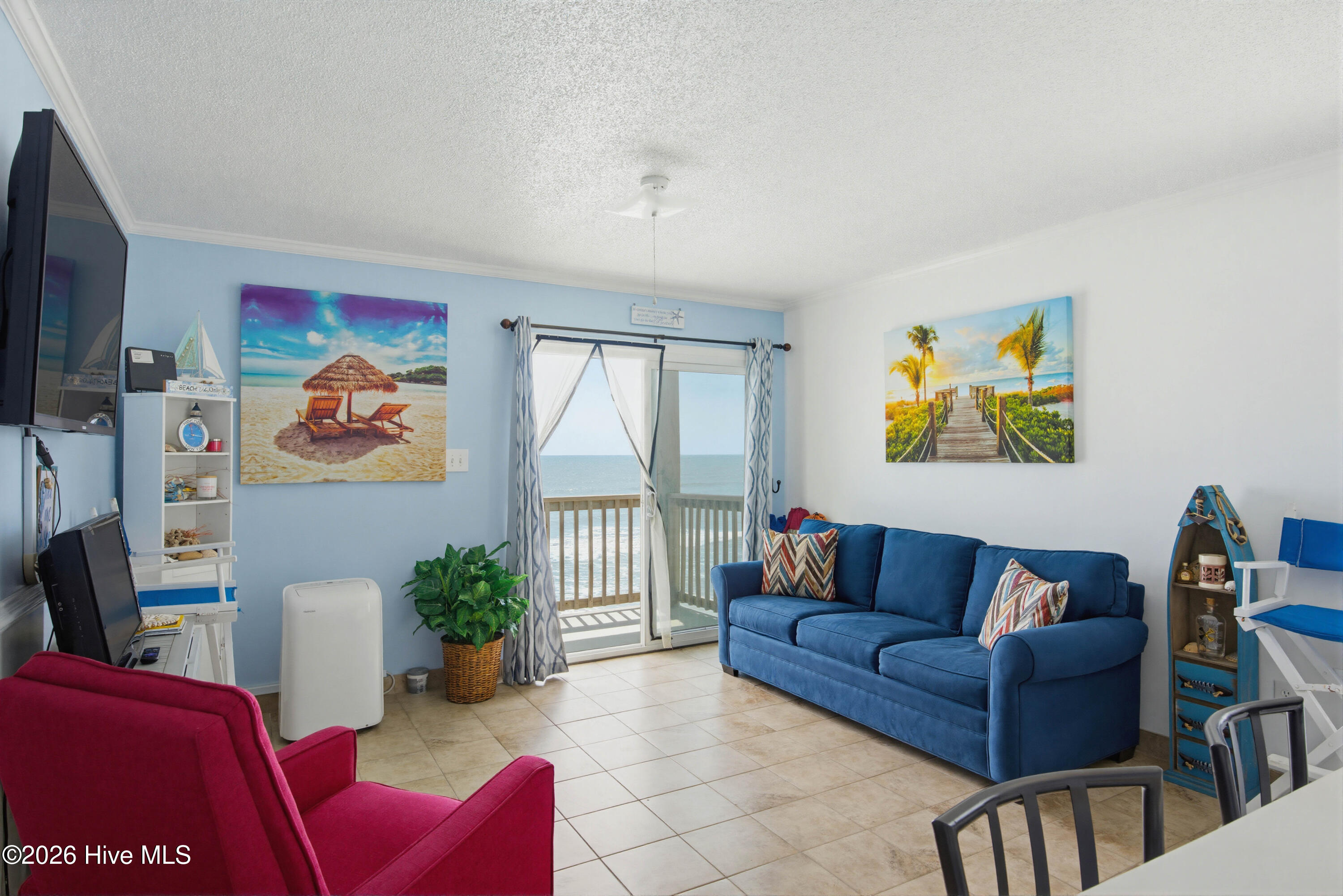 2264 New River Inlet Road, Unit 309 North Topsail Beach, NC 28460 - Photo 12 of 24 309 Topsail Reef - Living Room - Edited_