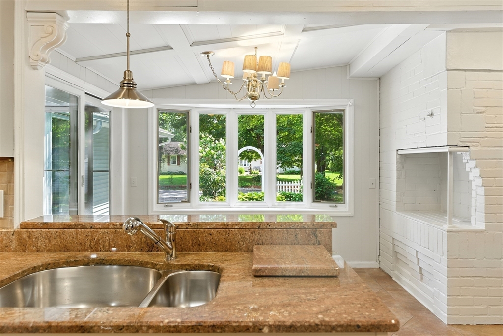 925 Williams Street Longmeadow, MA 01106 - Photo 11 of 38 a bathroom with a granite countertop sink and large window