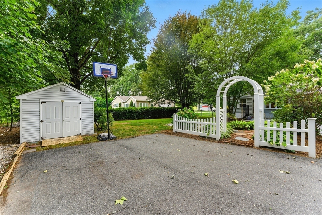925 Williams Street Longmeadow, MA 01106 - Photo 32 of 38 a view of a house with backyard and garden