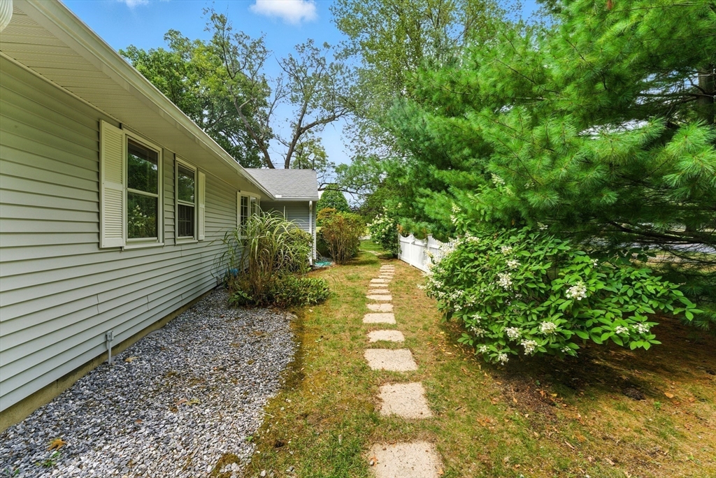 925 Williams Street Longmeadow, MA 01106 - Photo 34 of 38 a view of a yard with plants and large trees
