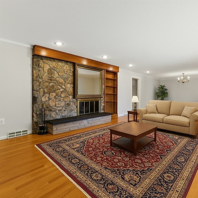 925 Williams Street Longmeadow, MA 01106 - Photo 6 of 38 a living room with furniture and a rug