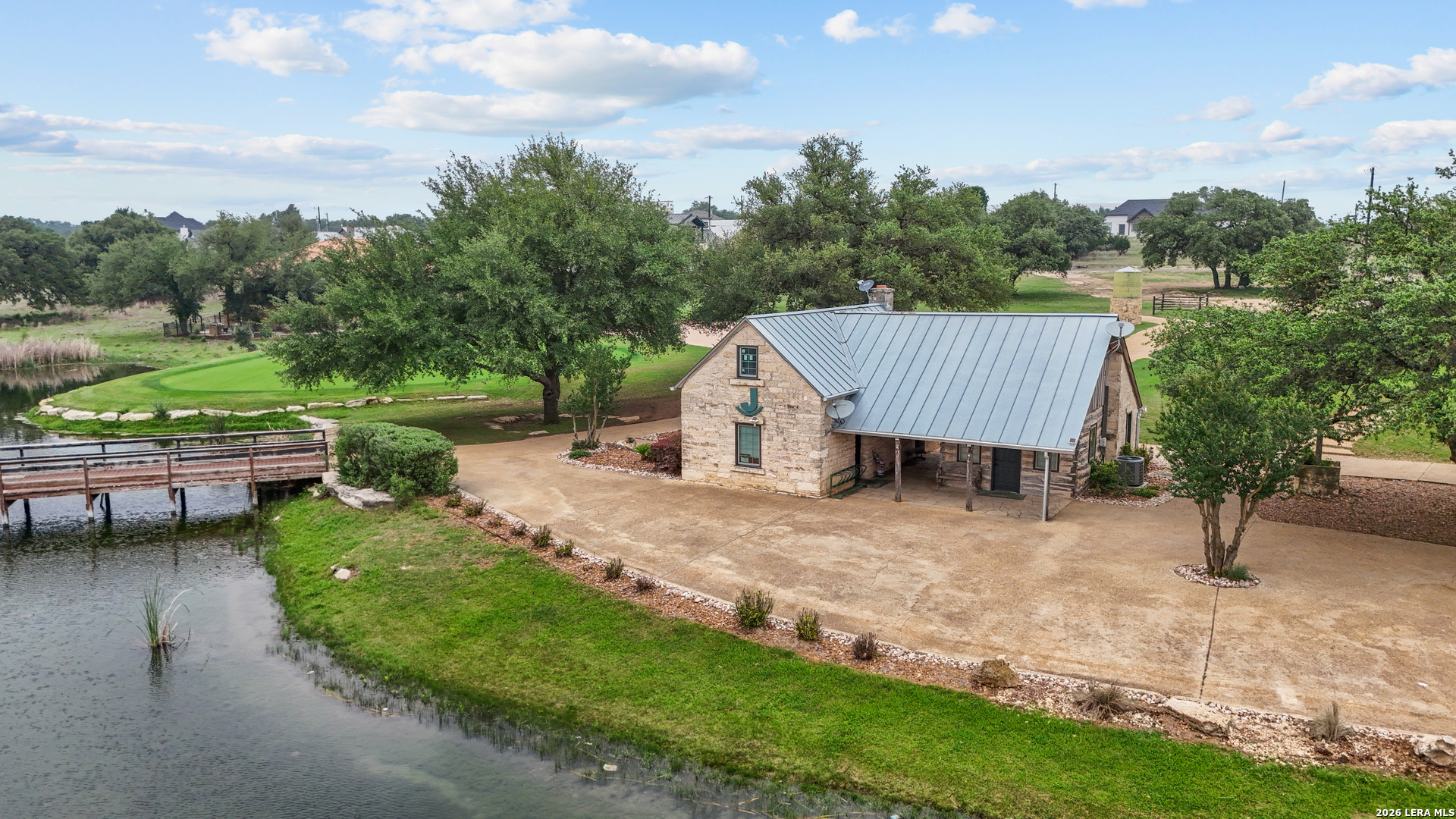 116 Hiram Cook Blanco, TX 78606 - Photo 48 of 53 an outdoor view of garden with seating area