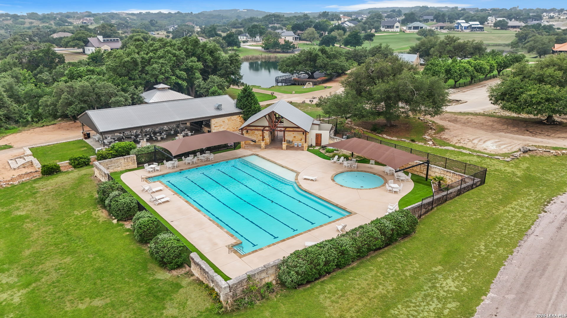 116 Hiram Cook Blanco, TX 78606 - Photo 49 of 53 an aerial view of a house