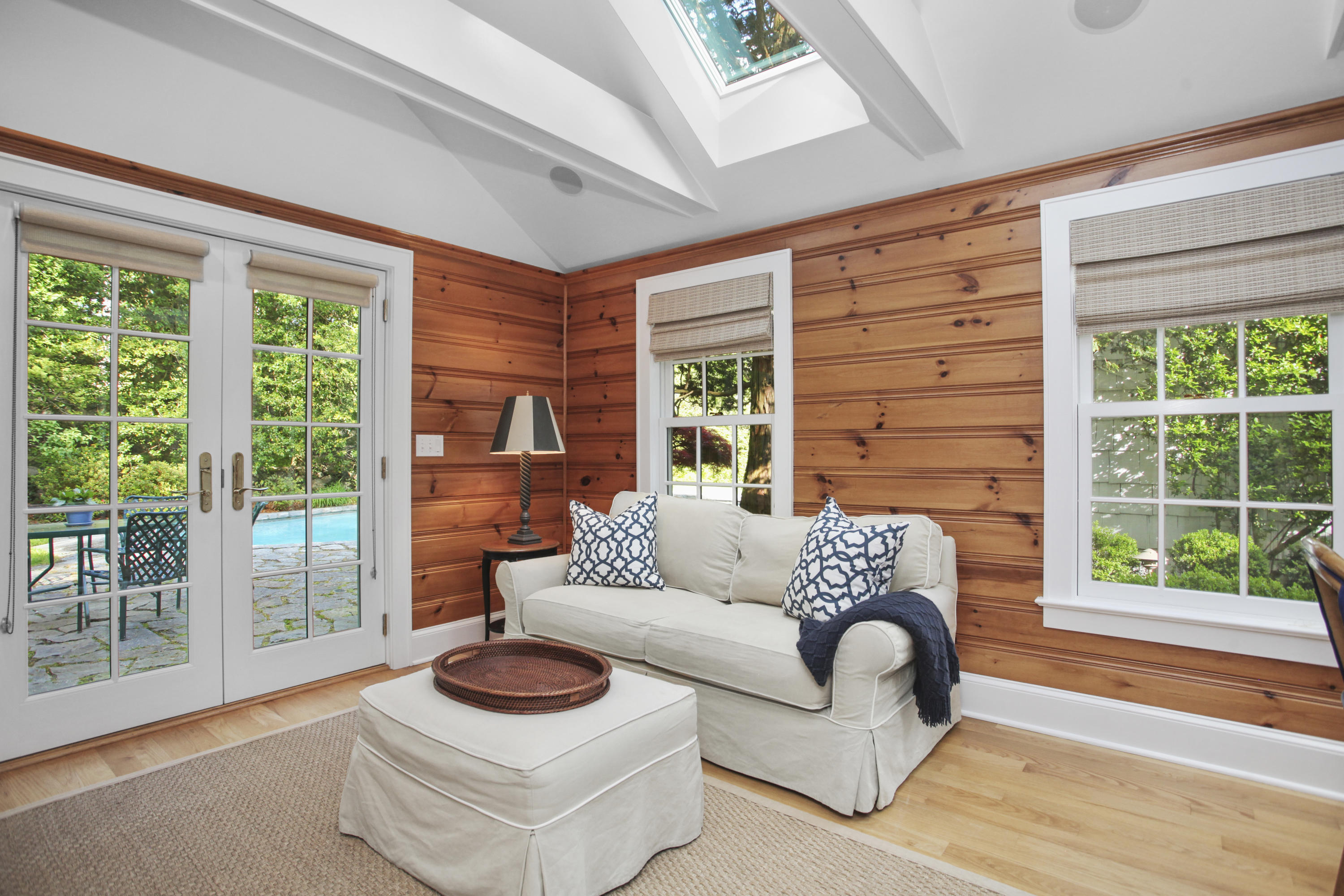 40 Birch Road Darien, CT 06820 - Photo 36 of 40 a living room with furniture and a large window