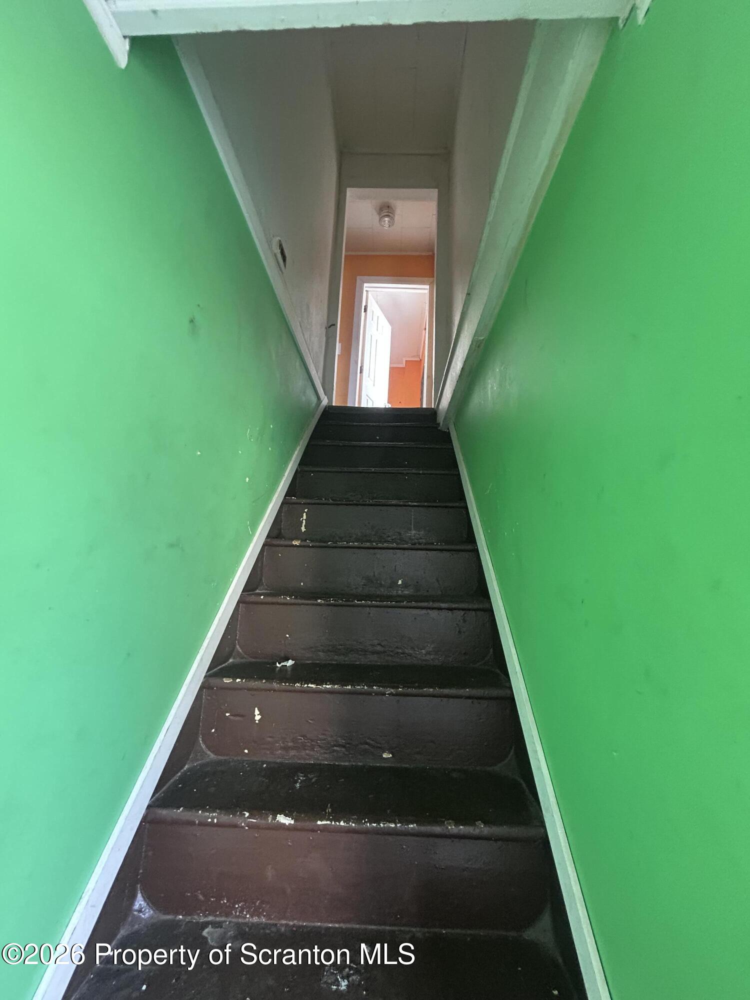 437 Birch Street, Unit REAR Scranton, PA 18505 - Photo 13 of 21 Stairwell