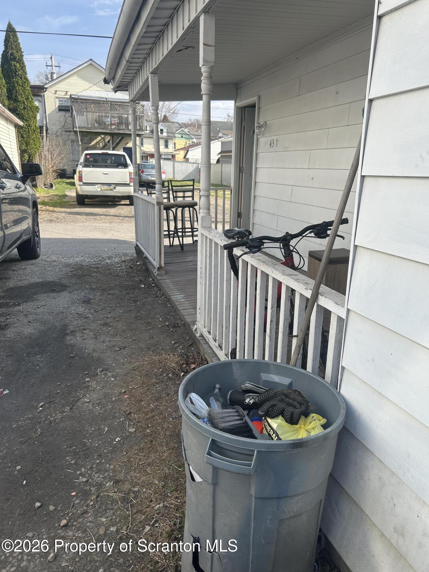 437 Birch Street, Unit REAR Scranton, PA 18505 - Photo 5 of 21 Outside