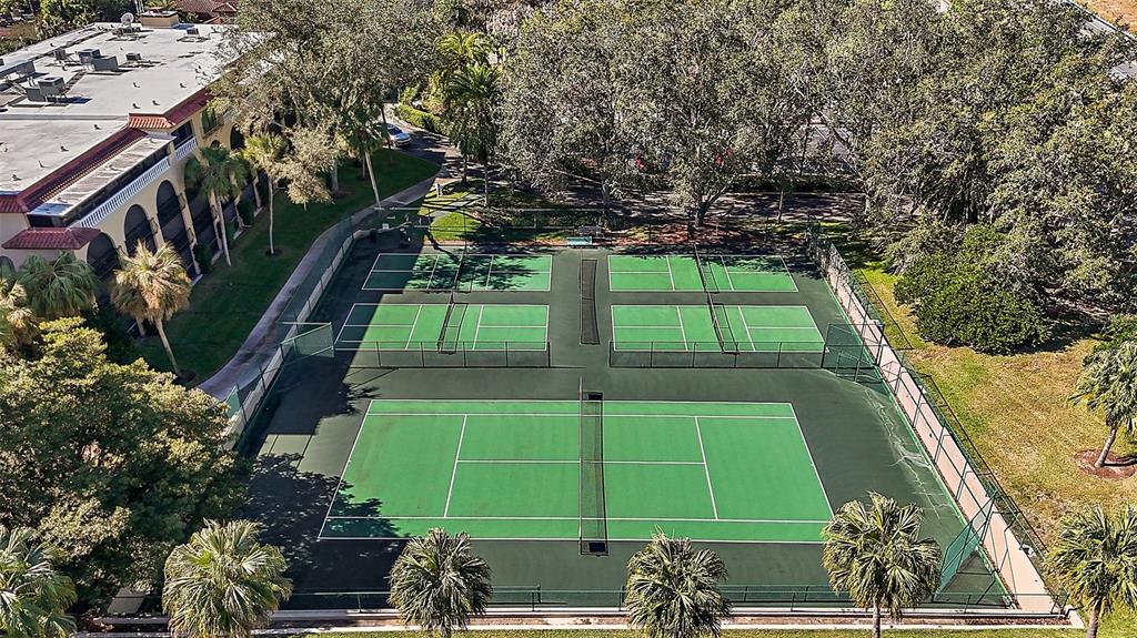 9930 Santa Barbara Court Howey-in-the-Hills, FL 34737 - Photo 44 of 44 a view of a tennis court