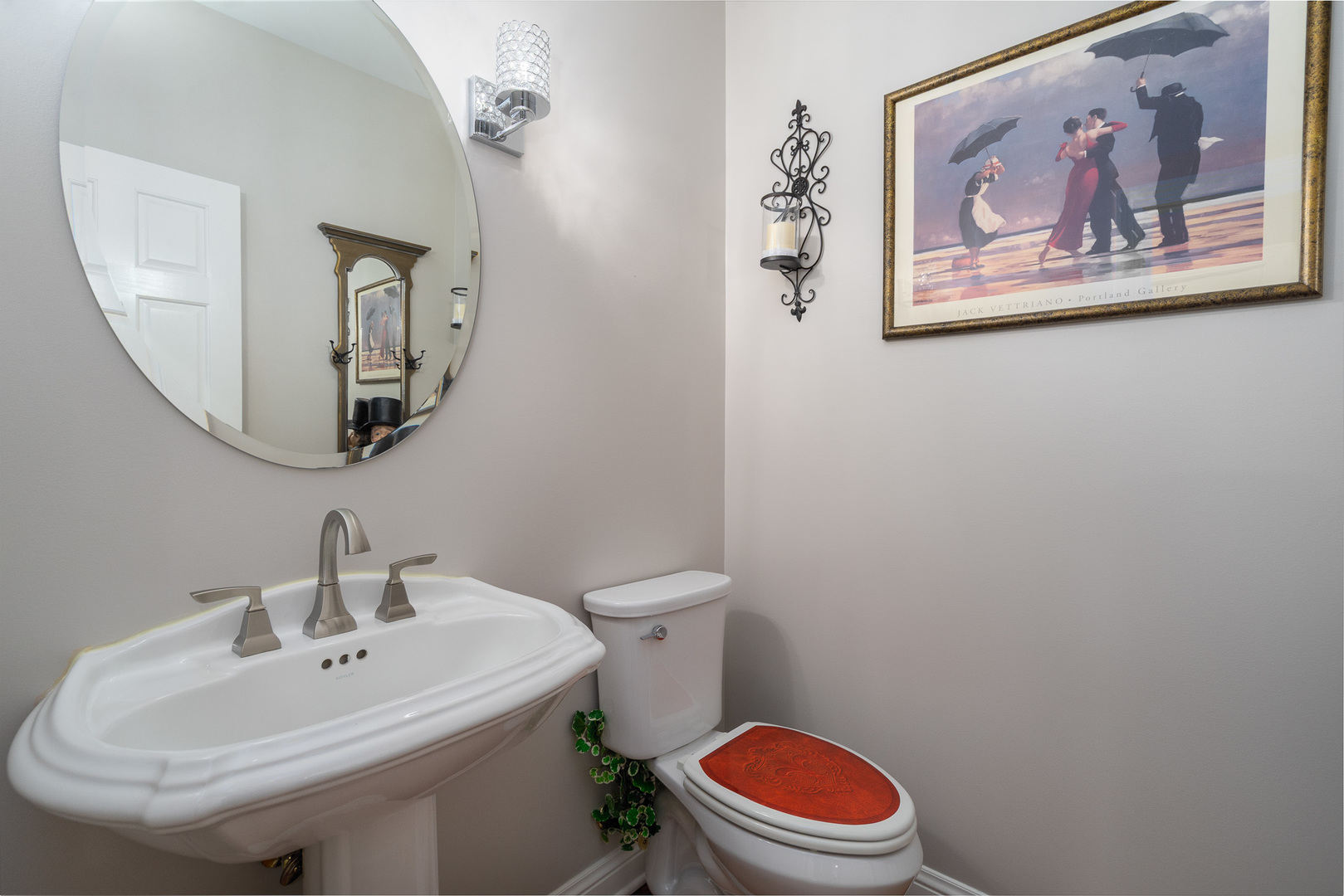 19427 Hunter Trail Mokena, IL 60448 - Photo 19 of 72 a bathroom with a toilet and a sink