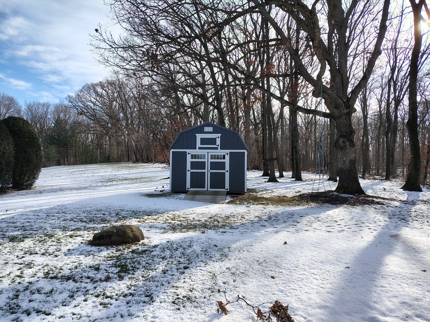 19427 Hunter Trail Mokena, IL 60448 - Photo 70 of 72 a view of a yard with large trees