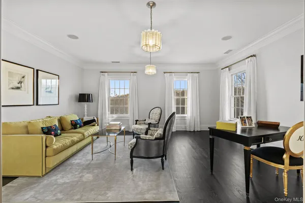 a very nice looking room with a large window