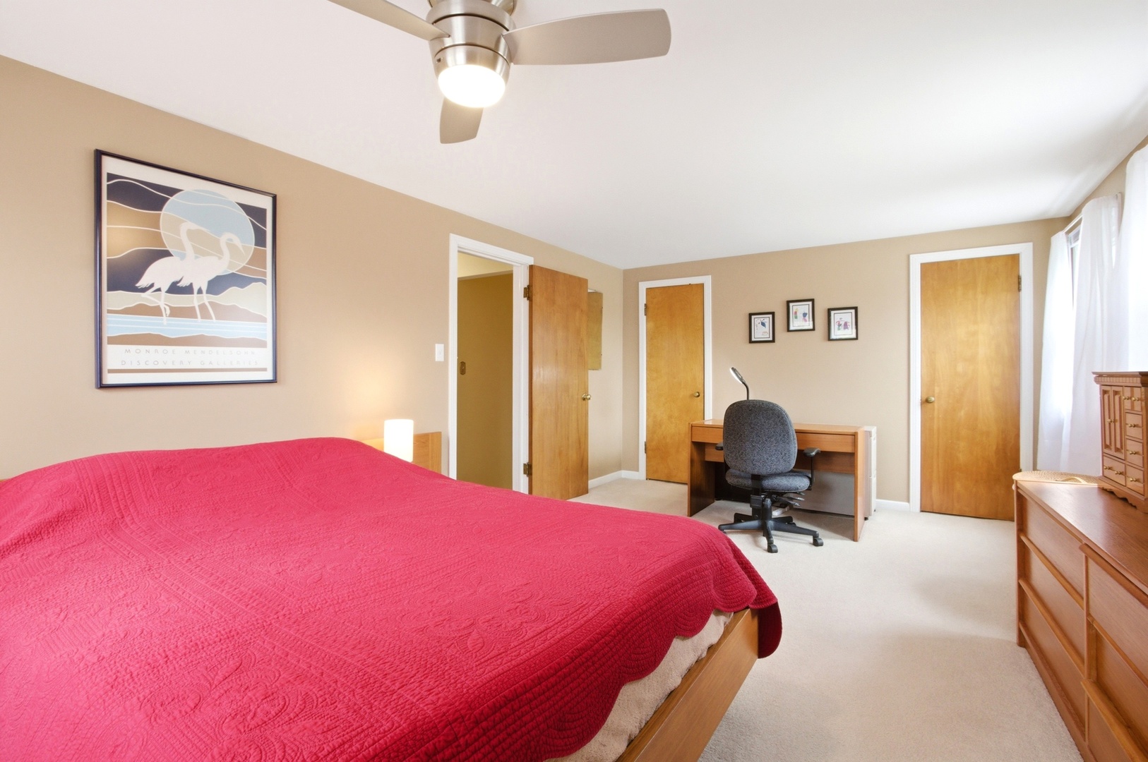 221 South Michigan Avenue Addison, IL 60101 - Photo 14 of 25 a bedroom with a bed table chair and a window