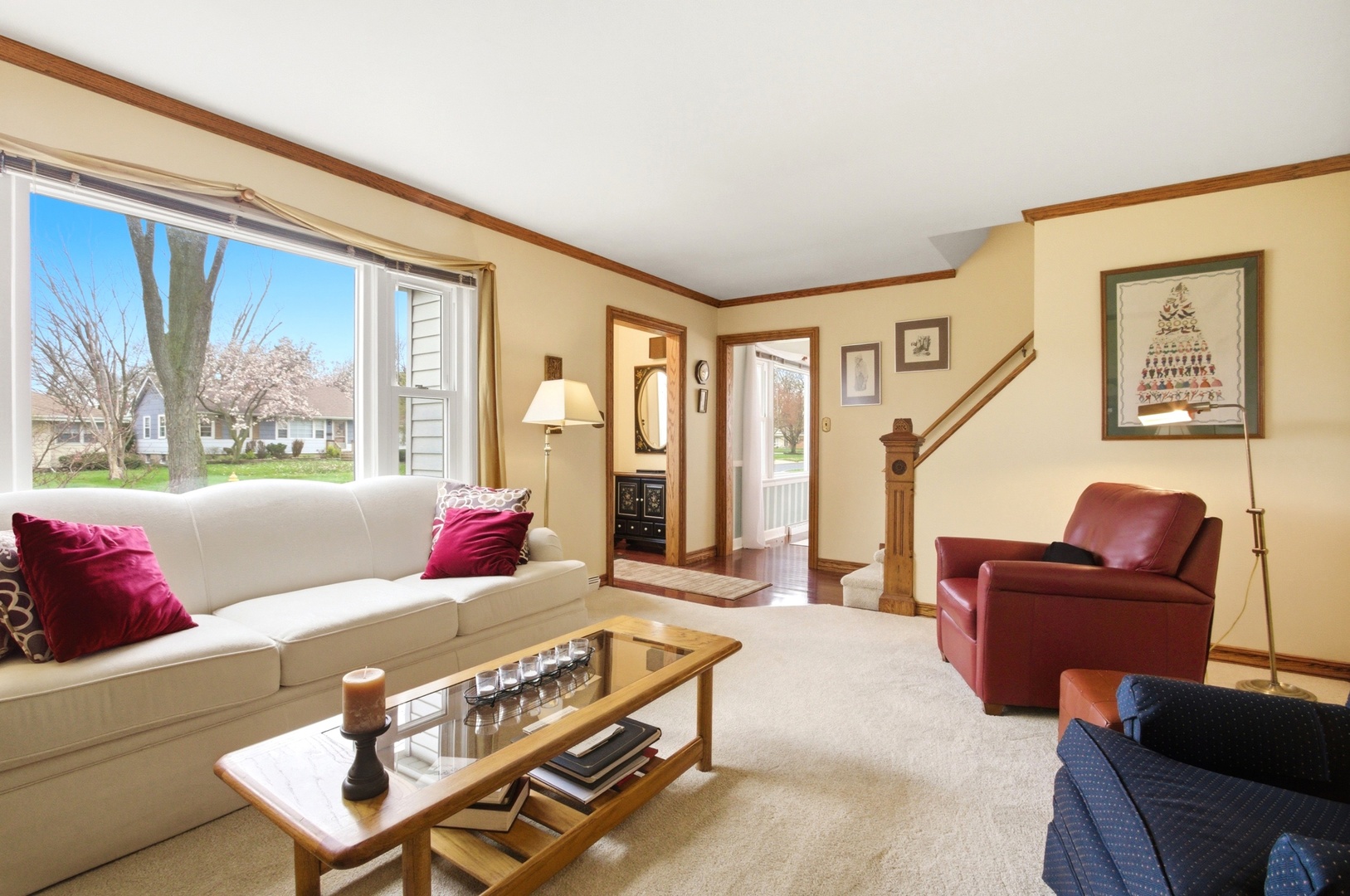 221 South Michigan Avenue Addison, IL 60101 - Photo 5 of 25 a living room with furniture and a large window