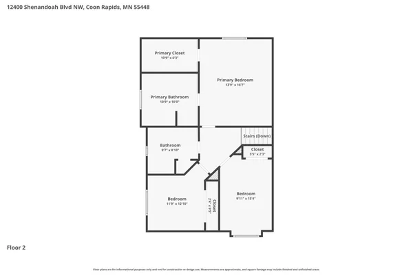 $575,000 | 12400 Shenandoah Boulevard Northwest, Coon Rapids, MN 55448