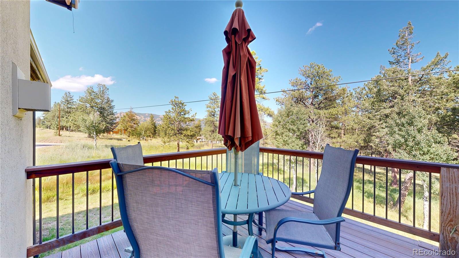 230 Mohawk Trail Pine, CO 80470 - Photo 29 of 39 a view of a chairs and table in patio