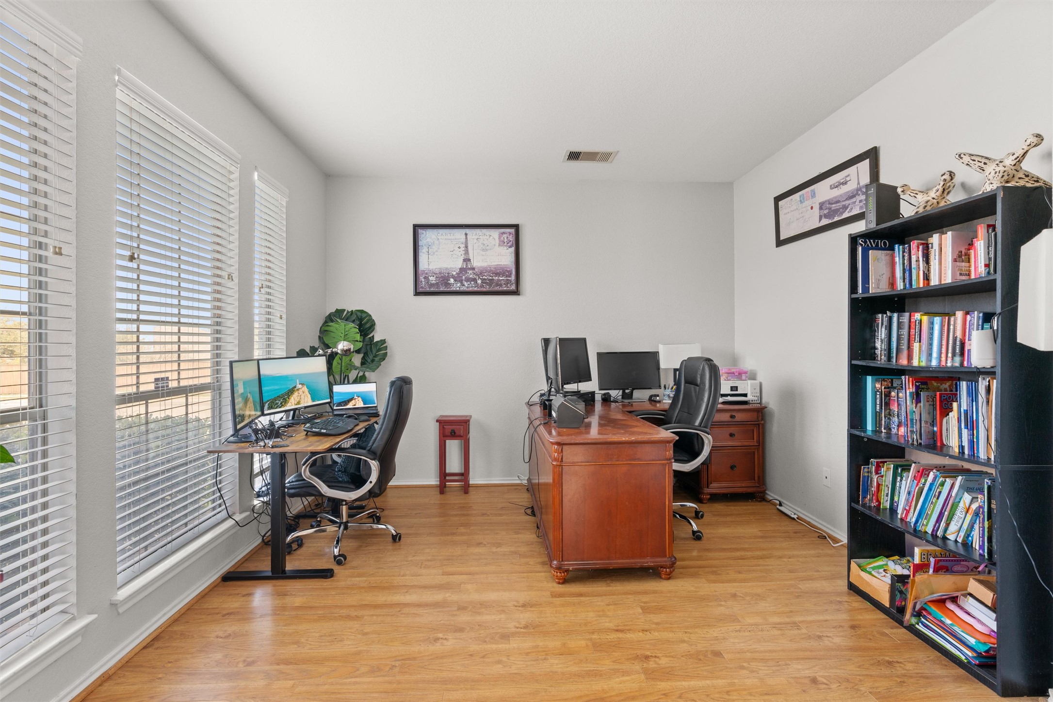 400 Red Hawk Drive Leander, TX 78641 - Photo 9 of 32 Office with light wood-style flooring
