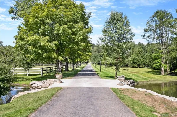 a view of park on side street
