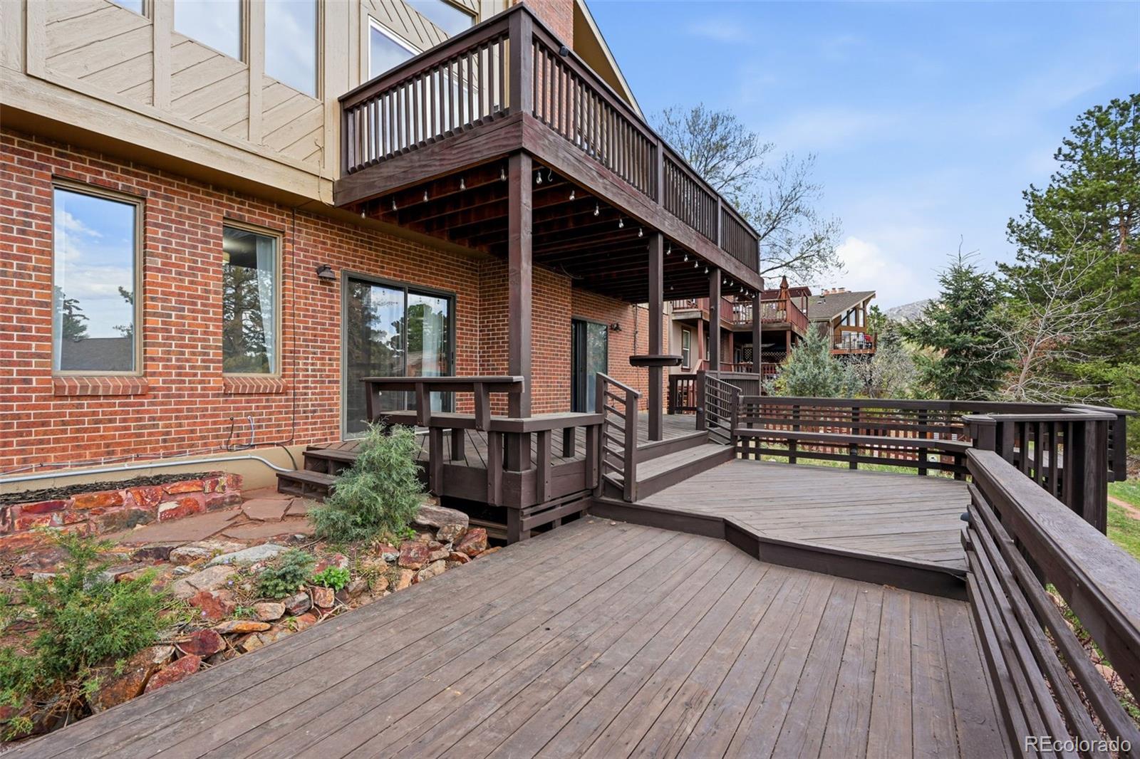 15743 Wedge Way Morrison, CO 80465 - Photo 41 of 48 a view of a house with sitting area