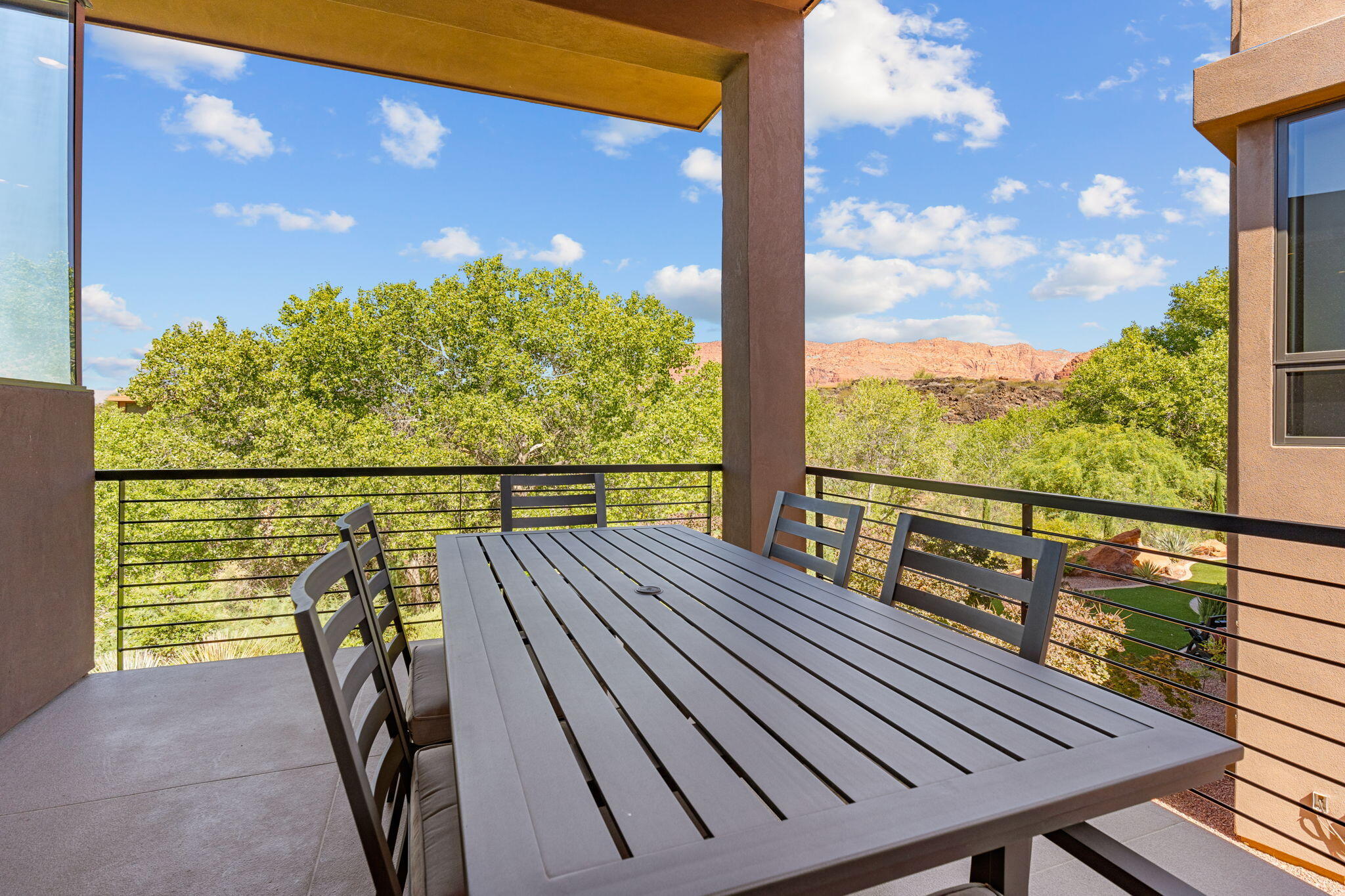 3052 Snow Canyon Parkway, Unit 98 St. George, UT 84770 - Photo 30 of 70 Dining Patio with Built in BBQ