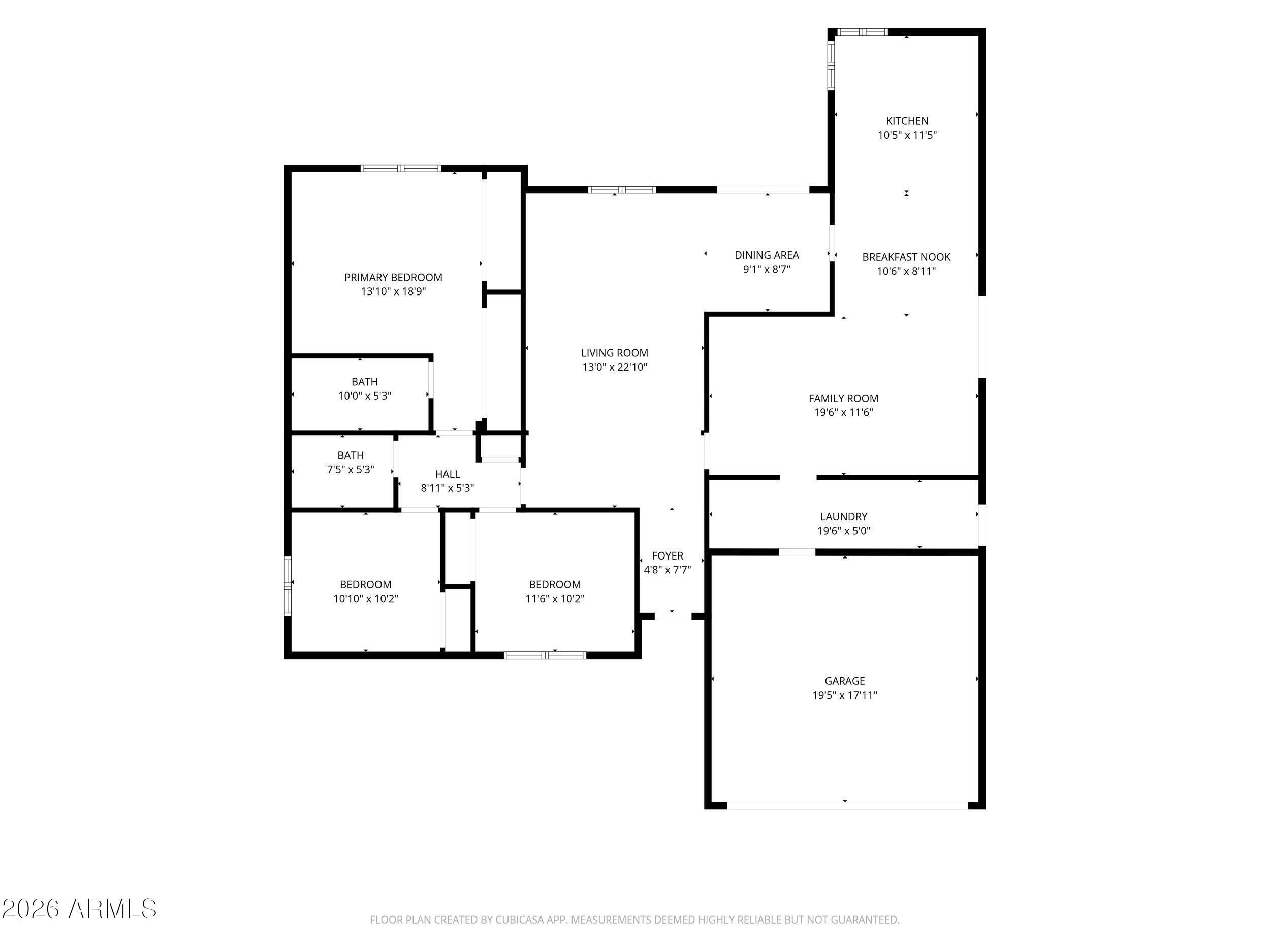 3833 West Phelps Road Phoenix, AZ 85053 - Photo 55 of 55 Floorplan